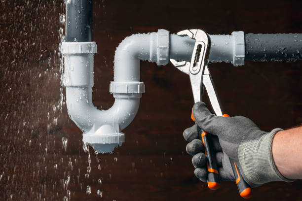 Professional Plumbing technician working in Shapleigh, ME